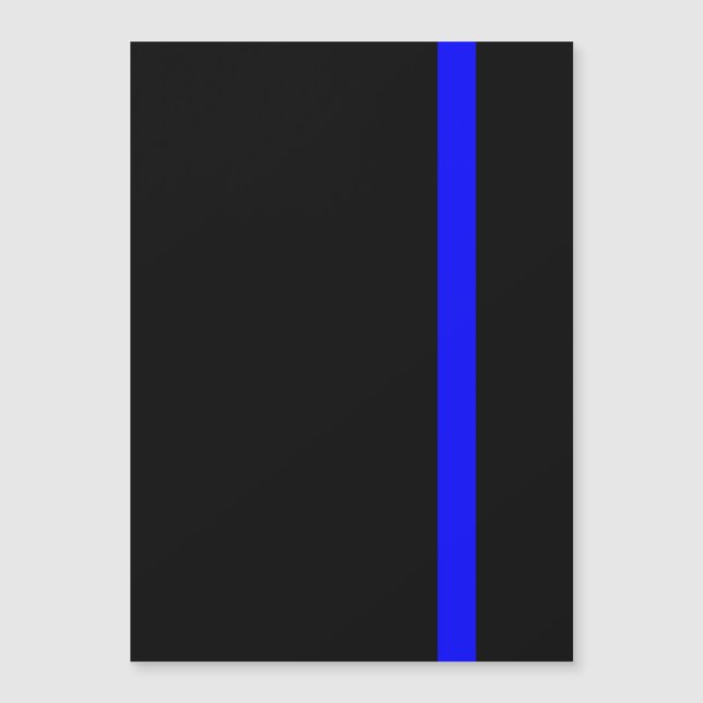 El estilo simbólico delgado de la línea azul verti (Anverso)