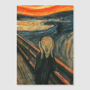 El estribillo del arte expresionista moderno Edvar