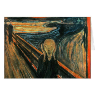 El estribillo del arte expresionista moderno Edvar