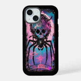 El estuche para iPhone de Spider Tarot Card Witchy