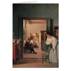 El estudio de Ingres en Roma