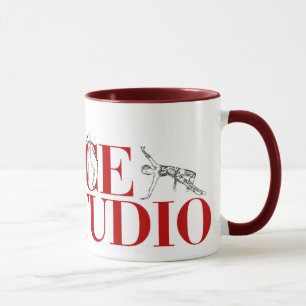El estudio de la danza, taza