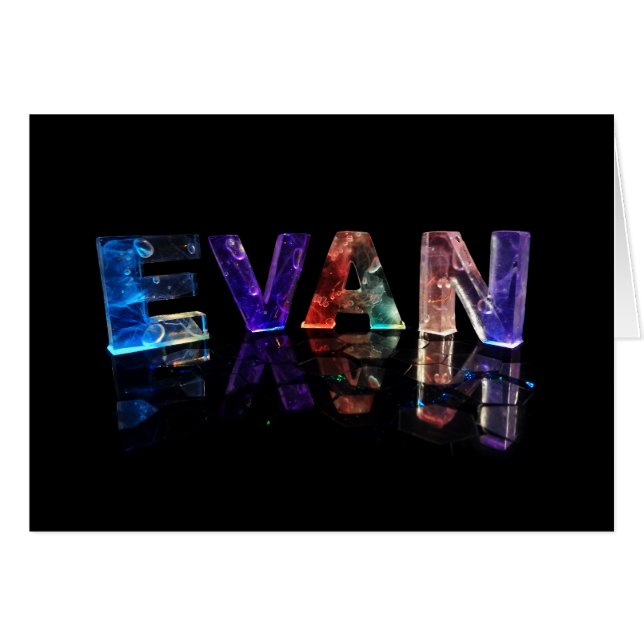 El Evan conocido en 3D se enciende (la fotografía) (Anverso (Horizontal))