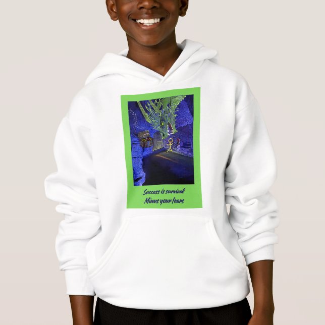 El éxito es la supervivencia, menos tus temores. (Anverso)