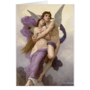 El éxtasis de la psique de Guillermo Bouguereau