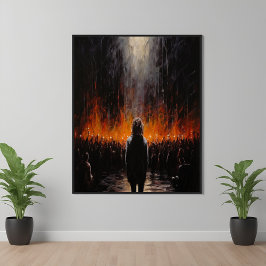 El Exterior: Dramático arte abstracto