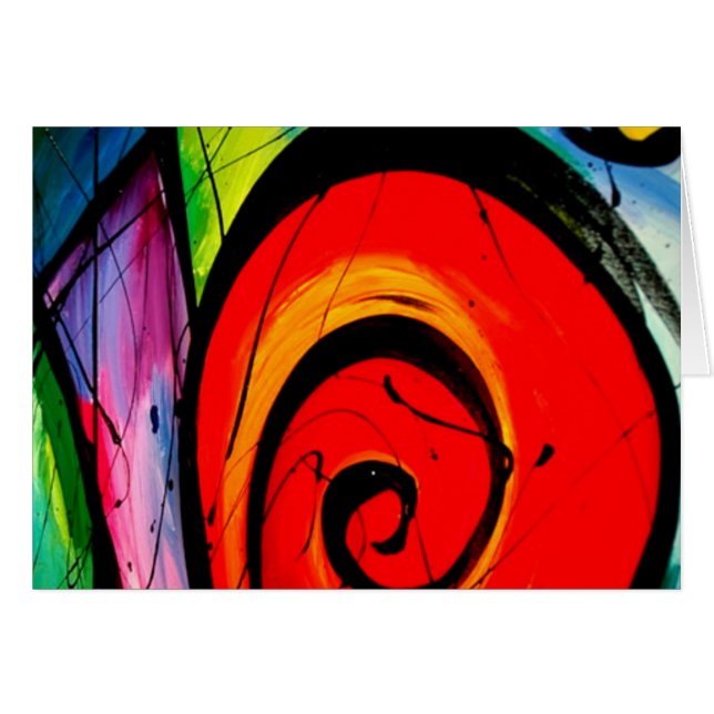 El extracto enrrollado circunda arte (Anverso (Horizontal))
