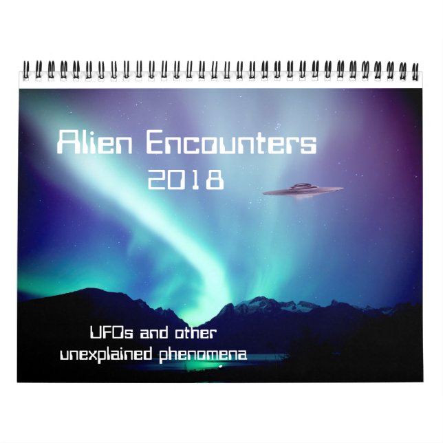 El extranjero encuentra el calendario del UFO para (Tapa)