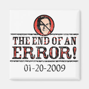El extremo de un imán del error