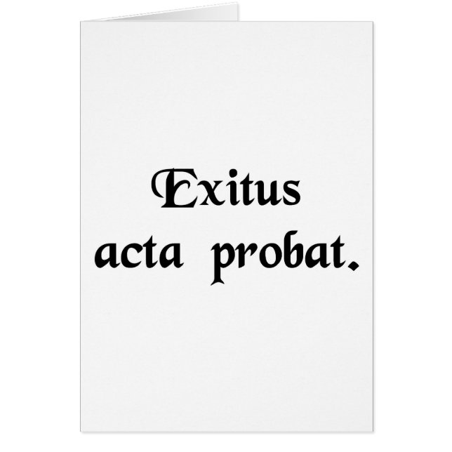 El extremo justifica los medios (Frente)