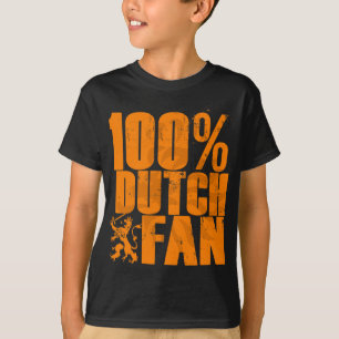 El fan holandés del 100% embroma la camiseta