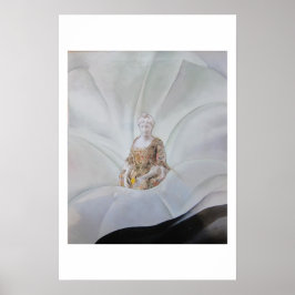 El fantasma de la flor - arte de collage