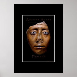 El faraón egipcio Poster de arte facial