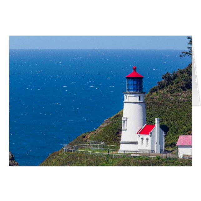 El Faro de Heceta Head Cerca de Florence (Anverso (Horizontal))