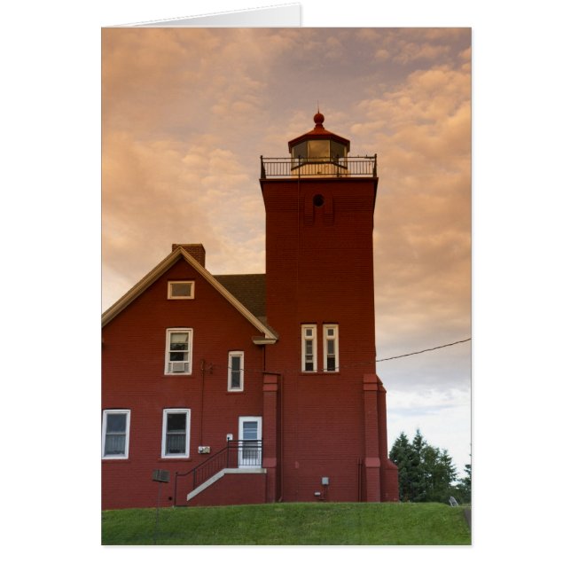El Faro de Two Harbors con vista a Agate Bay (Frente)