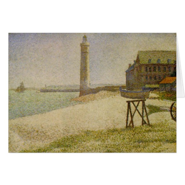El faro en Honfleur de Jorte Seurat (Anverso (Horizontal))