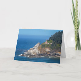 El faro Heceta Head en la costa de Oregón