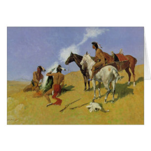 El ~ Federico Remington de la señal de humo