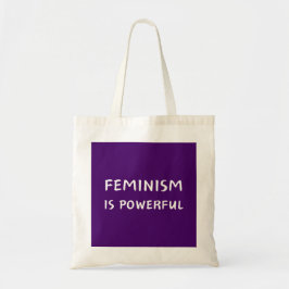 El feminismo es poderoso - bolsa de puntas