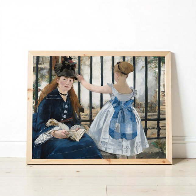 El ferrocarril de Eduard Manet, Arte (Subido por el creador)