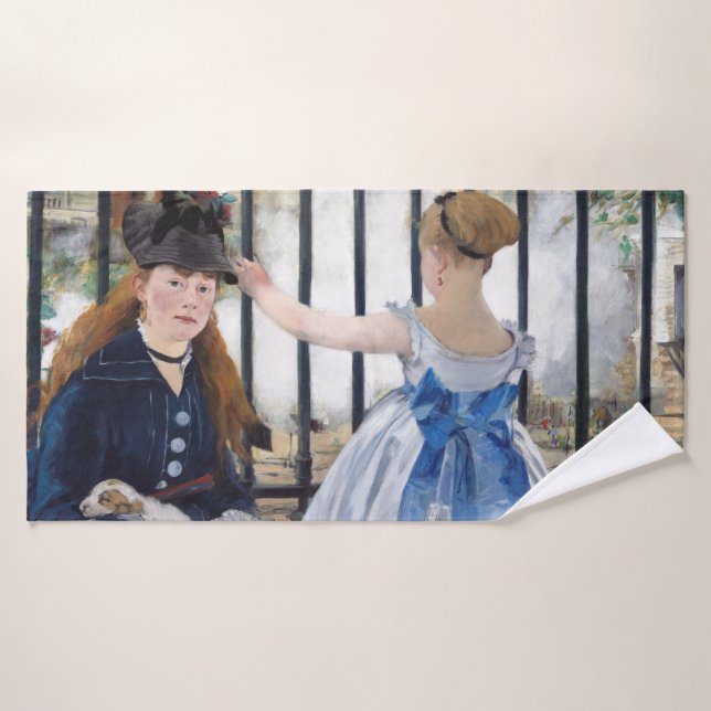 El ferrocarril, Edouard Manet (Toalla de baño)