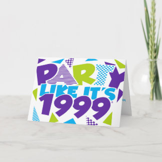 El fiesta como él es 1999®™ la invitación - diseño