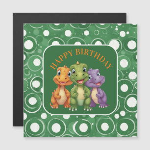El Fiesta de los dinosaurios bebé adorables