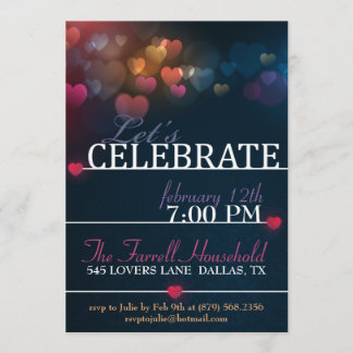 El fiesta del amor de la tarjeta del día de San