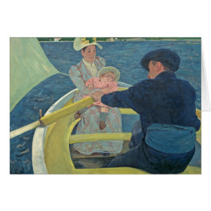 El fiesta del canotaje, 1893-94 (aceite en lona)