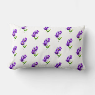 "El Fiesta Pansy" en una almohada lumbar (III)