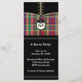 El fiesta Robbie Burns invita a los