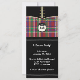 El fiesta Robbie Burns invita a los