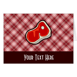 El filete del carnicero de seda roja