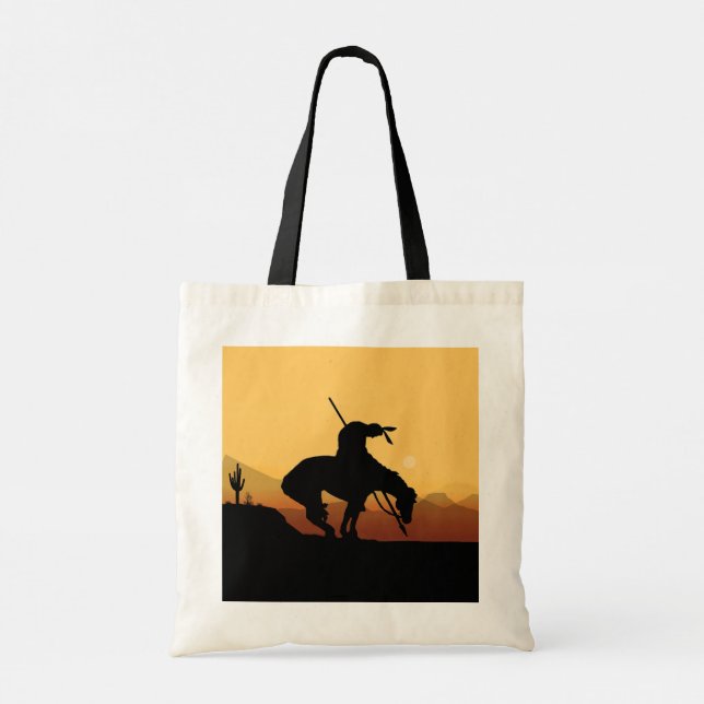 El fin de la bolsa de la silueta de la senda (Reverso)
