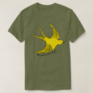 El fin de la parálisis de la camiseta de las aves 