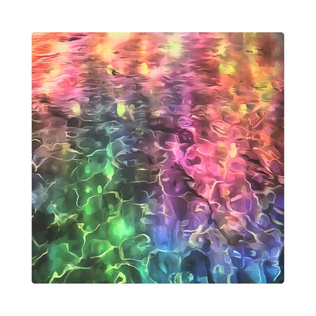 El Fin Del Arte Abstracto Del Arcoiris (Anverso)