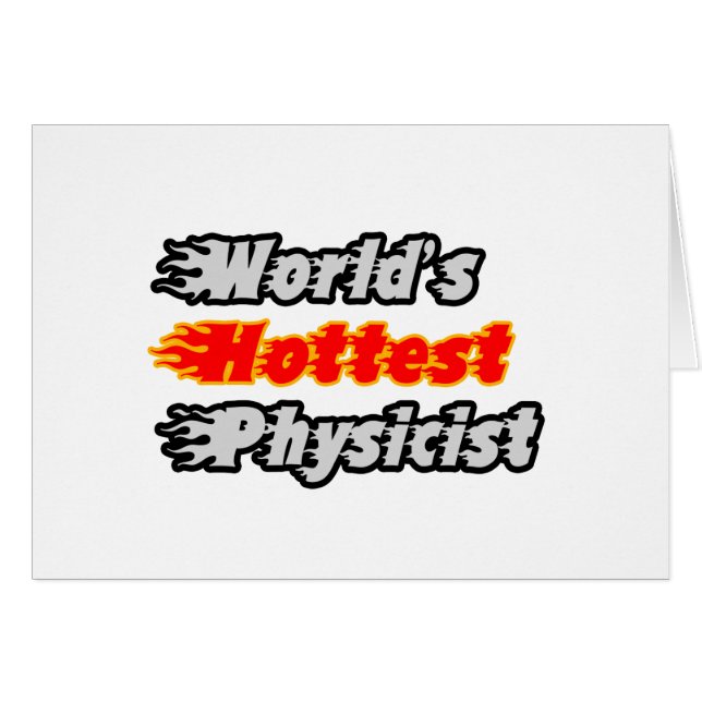 El físico más candente del mundo (Anverso (Horizontal))