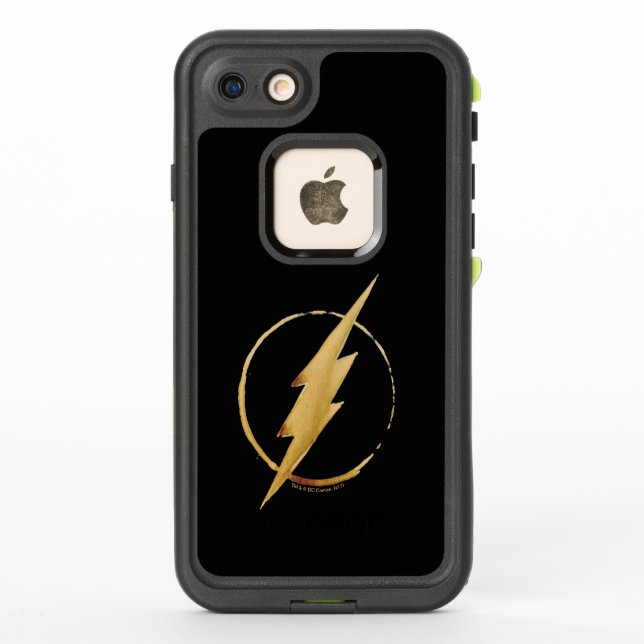 El Flash | Emblema del pecho amarillo (Reverso)