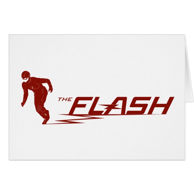 El Flash | Logotipo del nombre del superhéroe (Anverso (Horizontal))