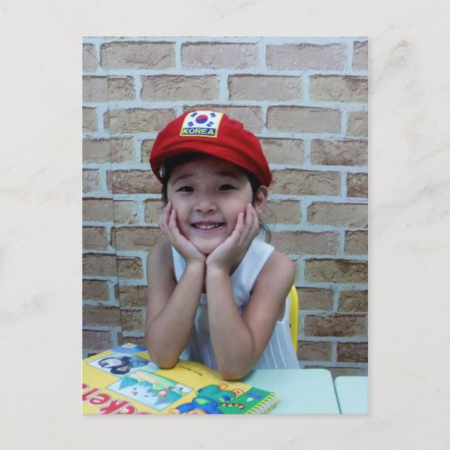 el FLORES de la postal de ANDONG (Anverso)