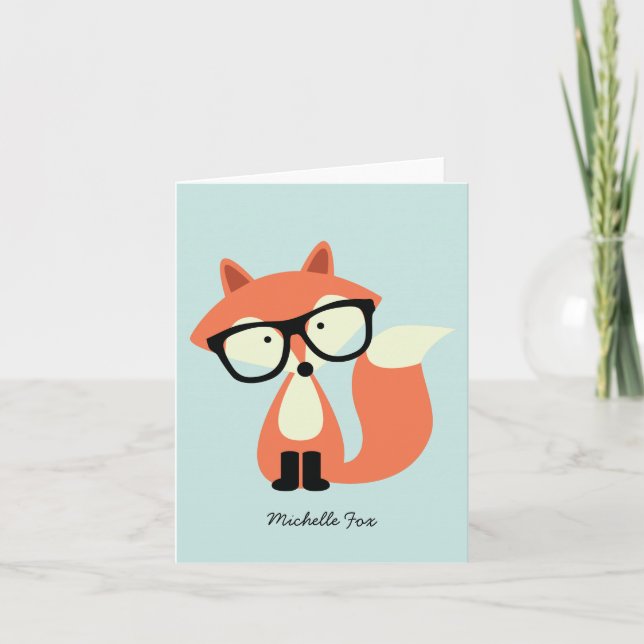 El Fox rojo del inconformista lindo doblado le (Anverso)