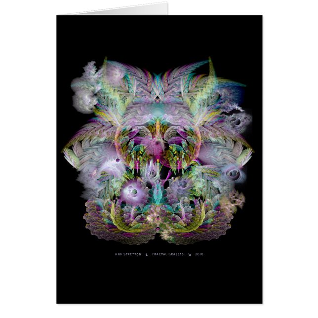 El fractal se chiba la tarjeta (Frente)