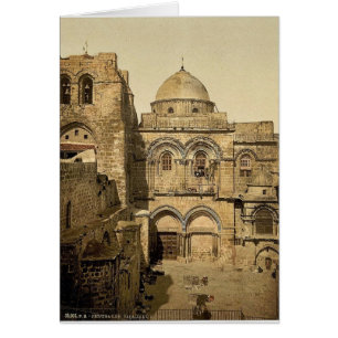 El frente del Santo Sepulcro, Jerusalén, Santa L