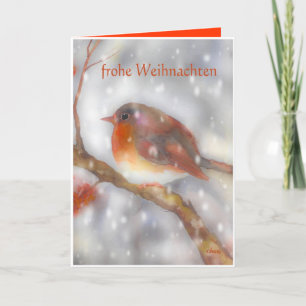 el frohe weihnachten Felices Navidad alemanas