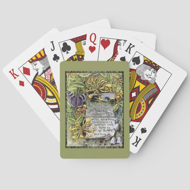El Fruto De Las Cartas De Espíritu (Reverso)