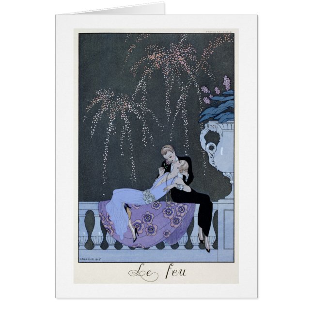 El fuego, ilustracion para los "Fetes Galantes" (Frente)