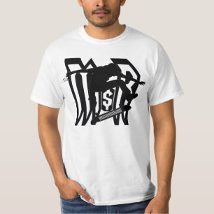 El funcionario M$R "Sk8 o muere" camiseta