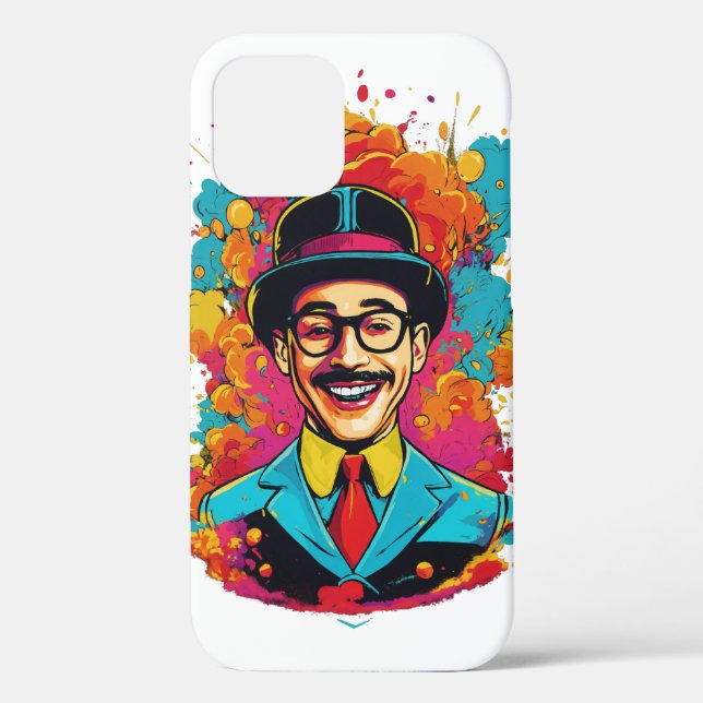 El Funda de Pee Wee para iPhone 12" (Reverso )
