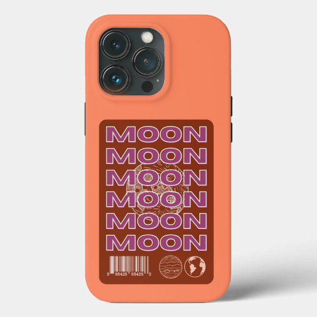 El funda del iPhone pro max de la luna (Reverso )