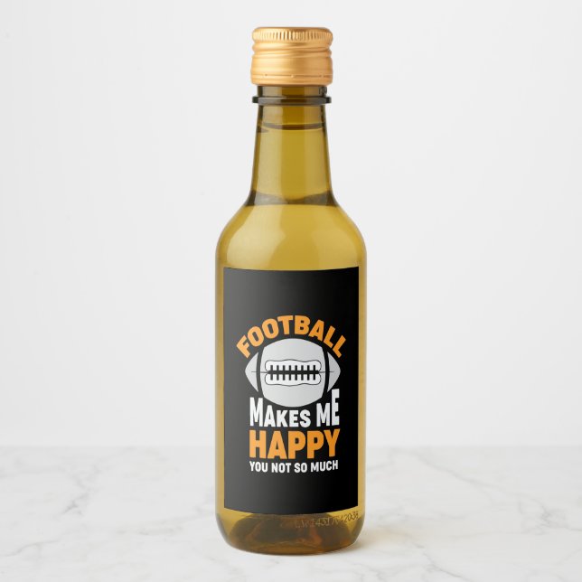 El fútbol americano me hace feliz (Anverso)